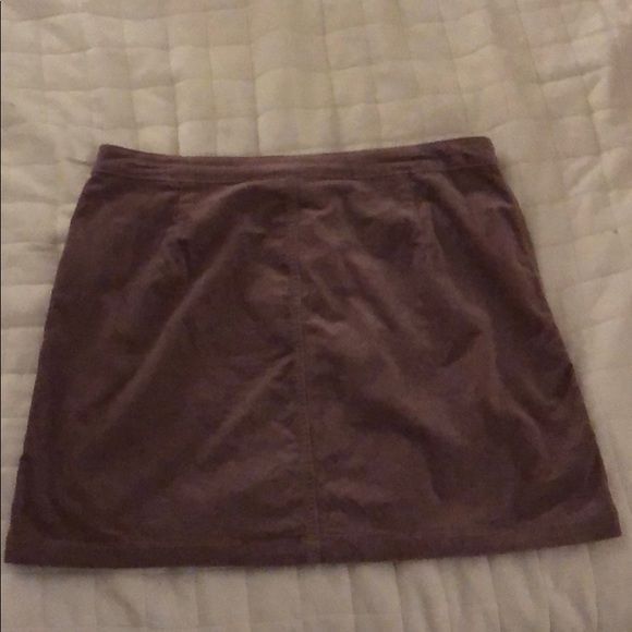 Lavender chord skirt - Picture 2 of 4